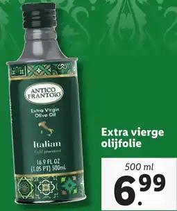 Lidl Extra vierge olijfolie aanbieding