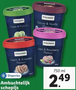 Lidl Ambachtelijk schepijs aanbieding