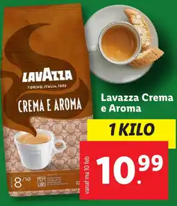 Lidl Lavazza Crema e Aroma aanbieding