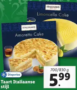 Lidl Taart Italiaanse stijl aanbieding