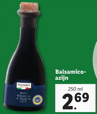 Lidl Balsamicoazijn aanbieding