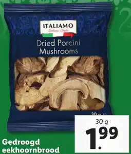 Lidl Gedroogd eekhoornbrood aanbieding