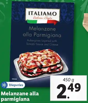 Lidl Melanzane alla parmigiana aanbieding