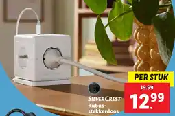 Lidl SILVERCREST Kubus Stekkerdoos aanbieding