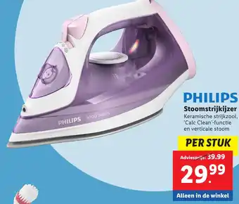 Lidl PHILIPS Stoomstrijkijzer aanbieding