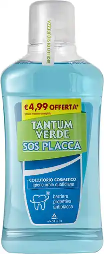 Amazon Tantum Verde SOS mondspoelplaat voor verzorging van de dagelijkse mondhygiëne, 500 ml aanbieding