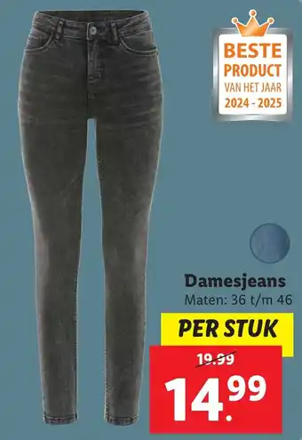 Lidl Damesjeans aanbieding