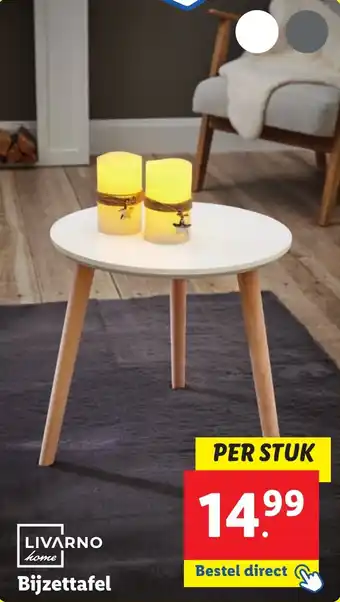 Lidl LIVARNO home Bijzettafel aanbieding