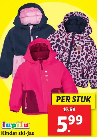 Lidl Lupilu Kinder ski-jas aanbieding