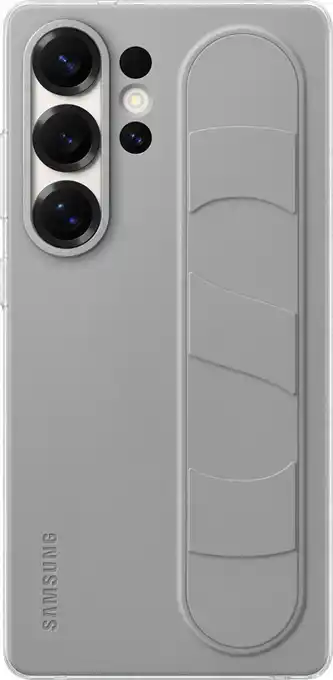 Coolblue Samsung S25 Ultra Standing Grip Back Cover Grijs aanbieding