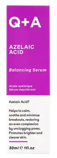 De Online Drogist Q+A Azelaic Acid Balancing Serum aanbieding