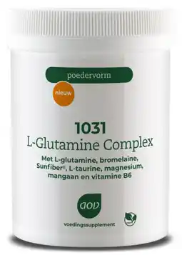 De Online Drogist Aov L Glutamine Complex Poedervorm 1031 aanbieding