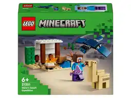 Lidl Lego Minecraft Steve's woestijnexpeditie - 21251 aanbieding