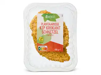 Lidl Vegan kipkrokantschnitzel of vega kaasschnitzel aanbieding