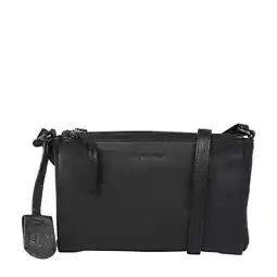 Wehkamp BURKELY leren crossbody tas Lush Lucy zwart aanbieding