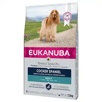 Zooplus 10% Korting! Eukanuba Adult Breed Specific hondenvoer - 7,5 kg Adult Cocker Spaniel aanbieding