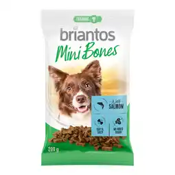 Zooplus 2x200g Briantos Mini Bones Met Zalm Hondensnacks aanbieding