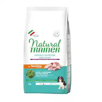 Zooplus 0,5 kg gratis! Natural Trainer hondenvoer 7 kg - Weight Care Small & Toy aanbieding