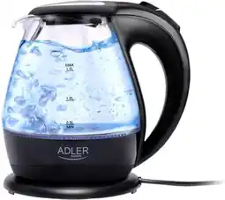 Bol.com Adler AD 1224 Waterkoker 1.5 Ltr met Led verlichting aanbieding