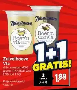 Vomar Voordeelmarkt Vla aanbieding