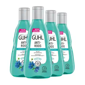 Bol.com 4x Guhl Shampoo anti roos 250ml aanbieding