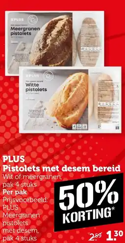 Coop PLUS Pistolets met desem bereid aanbieding