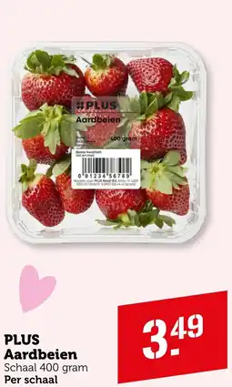 Coop PLUS Aardbeien aanbieding