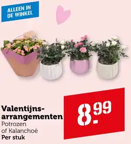 Coop Valentijn Arrangementen aanbieding