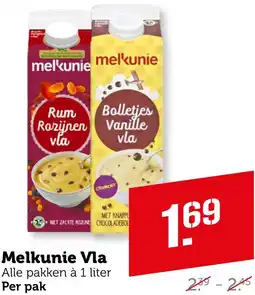 Coop Melkunie Vla aanbieding