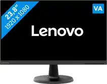 Amazon Lenovo D24-40 écran plat de PC 60,5 cm (23.8) 1920 x 1080 pixels Full HD LED Noir aanbieding