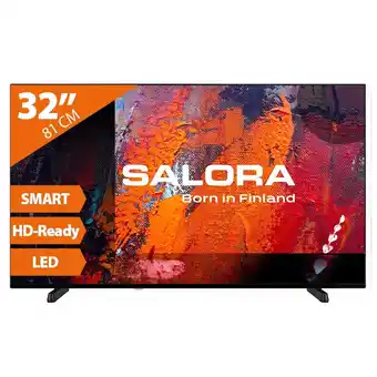 Bol.com Salora 32HA550 813 cm (32) 1366 x 768 pixels LED Smart TV Wifi Noir aanbieding