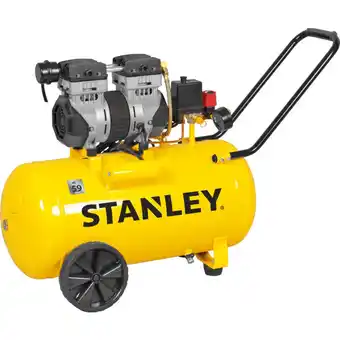 Praxis Stanley Compressor - 1000 W - 50 l - 8 Bar - 1.3 electric hp aanbieding