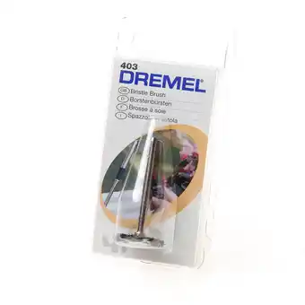 Bol.com Dremel 403 Multitoolaccessoire - Draadborstel - 19.0 mm - 2 stuks aanbieding