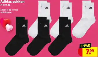 Kruidvat Adidas sokken aanbieding