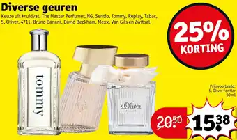 Kruidvat Diverse geuren aanbieding