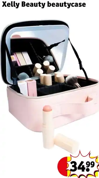 Kruidvat Xelly Beauty beautycase aanbieding