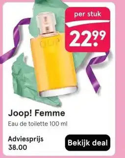 Etos Joop! Femme Eau de toilette 100 ml aanbieding