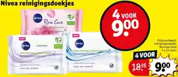 Kruidvat Nivea reinigingsdoekjes aanbieding