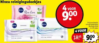 Kruidvat Nivea reinigingsdoekjes aanbieding