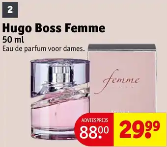 Kruidvat Hugo Boss Femme aanbieding