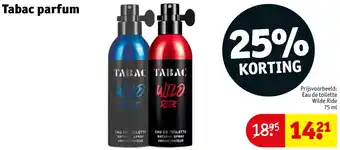 Kruidvat Tabac parfum aanbieding