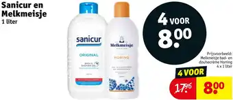 Kruidvat Sanicur en Melkmeisje aanbieding