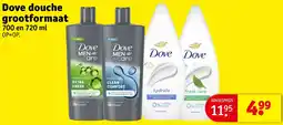 Kruidvat Dove douche grootformaat aanbieding