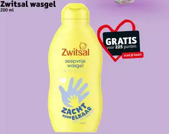 Kruidvat Zwitsal wasgel aanbieding