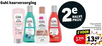 Kruidvat Guhl haarverzorging aanbieding