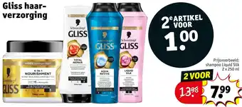 Kruidvat Gliss haarverzorging aanbieding