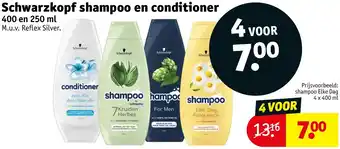 Kruidvat Schwarzkopf shampoo en conditioner aanbieding