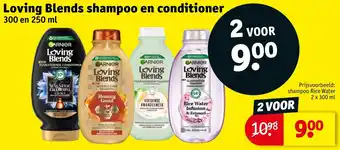 Kruidvat Loving Blends shampoo en conditioner aanbieding