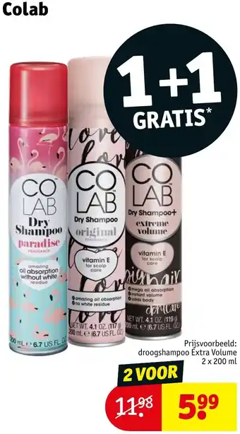 Kruidvat Colab aanbieding