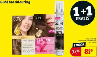 Kruidvat Guhl haarkleuring aanbieding